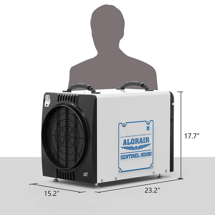 AlorAir Sentinel HDi90 (Duct) Commercial Dehumidifier