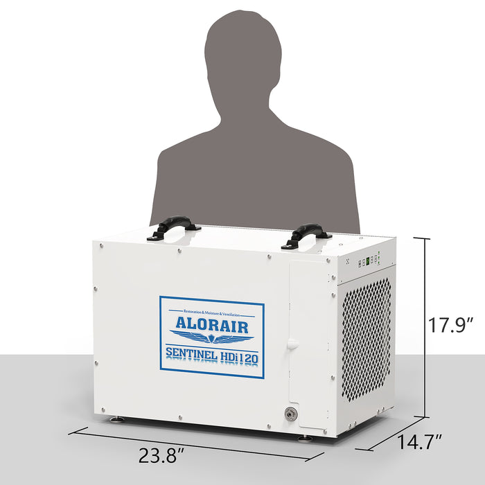 AlorAir Sentinel HDi120 LGR Dehumidifier