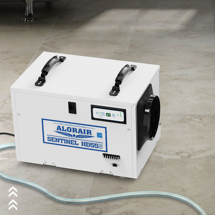 AlorAir® Sentinel HD55S Basement & Crawl Space Efficient Commercial Dehumidifier