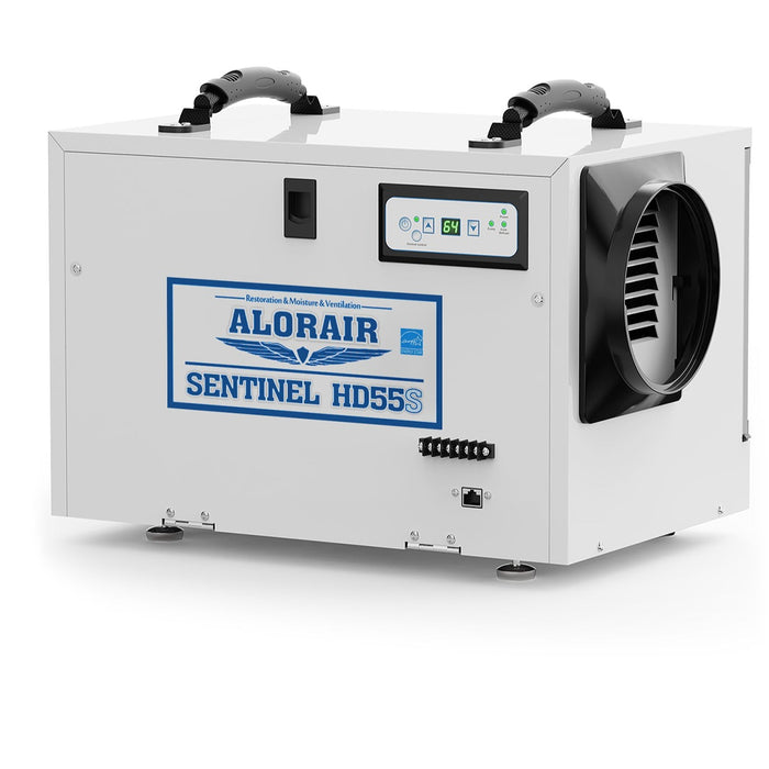 AlorAir® Sentinel HD55S Basement & Crawl Space Efficient Commercial Dehumidifier