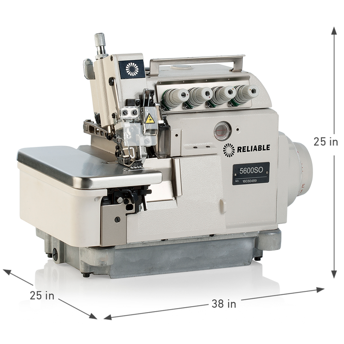 Reliable Direct Drive 3/5 Thread Serger/Overlock Sewing Machine - Fully Sub 5600SO