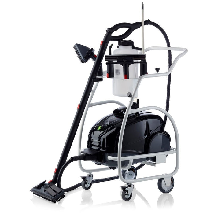 Reliable Brio Pro 6 Bar Steam Cleaner with Continuous Steam, Commercial with Trolley 1000CC/1000CT